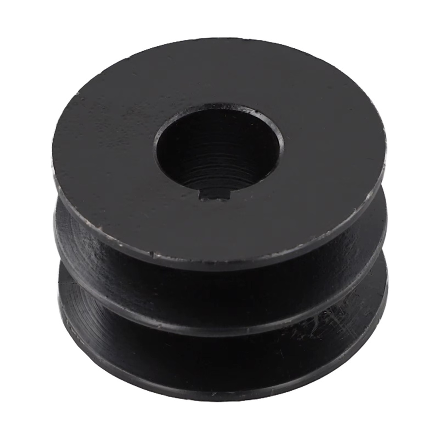 Doppelte V-Riemenscheibe mit 20 mm Bohrung für Honda 168F 170F GX110 GX120 GX200 7 PS Motoren in Schwarz - Bild 4