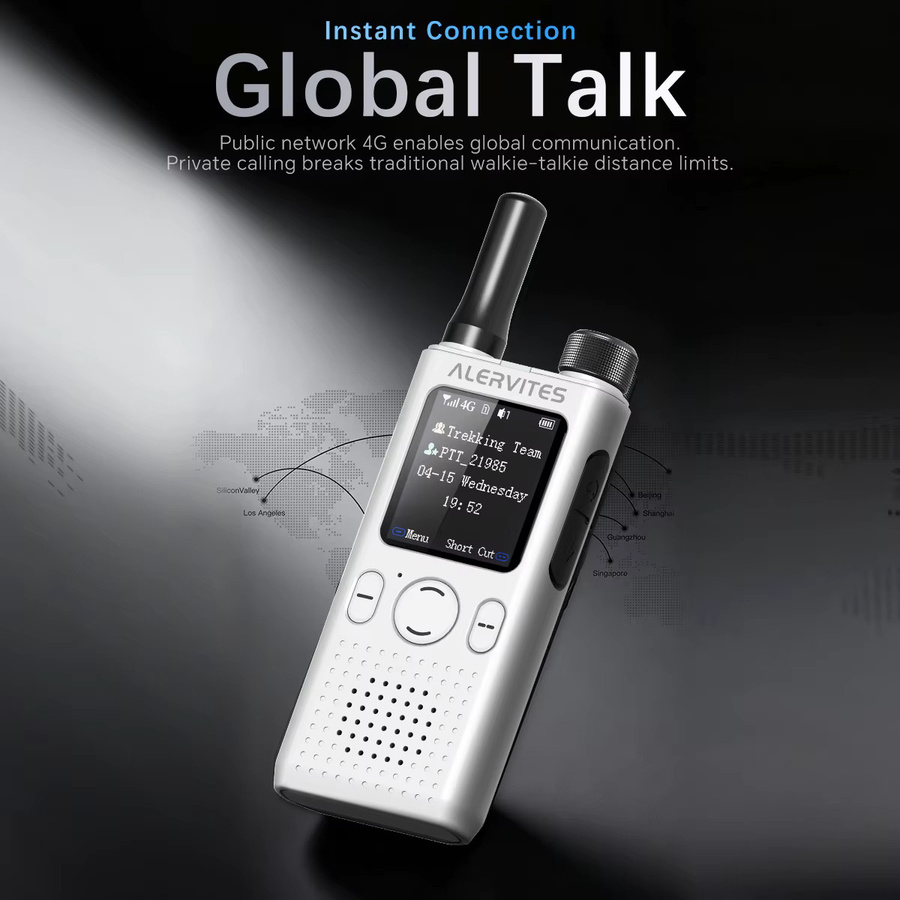 Baofeng AT1 POC Walkie-Talkie in Grau mit 4G/5G-Netzwerkunterstützung - Bild 4