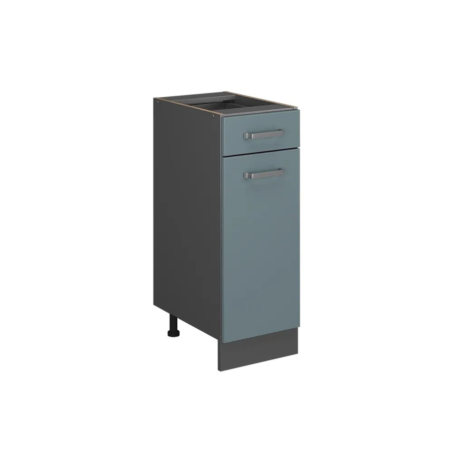 Vicco Küchenunterschrank R-Line modern in Anthrazit und Blau, Breite: 30 cm - Bild 2