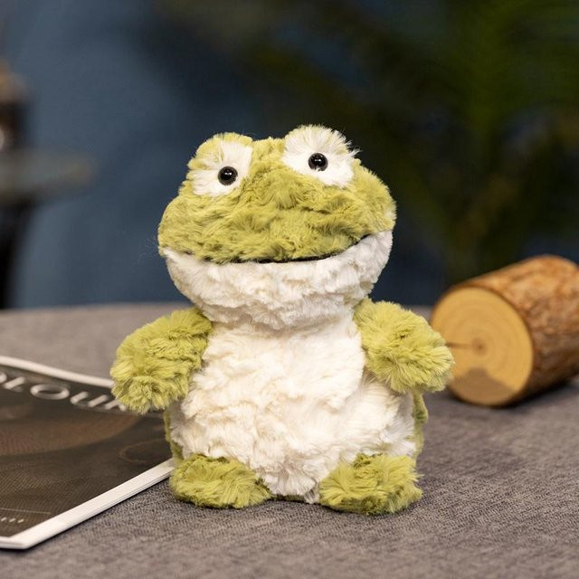 Gelbes Enten Frosch Plüschtier, 16cm, ab 0 Jahren - Bild 1