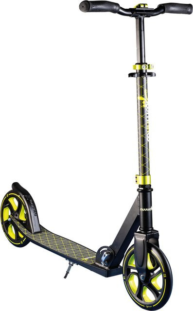 Muuwmi Aluminium Scooter Pro Tretroller Gelb ab 8 Jahren - Bild 1