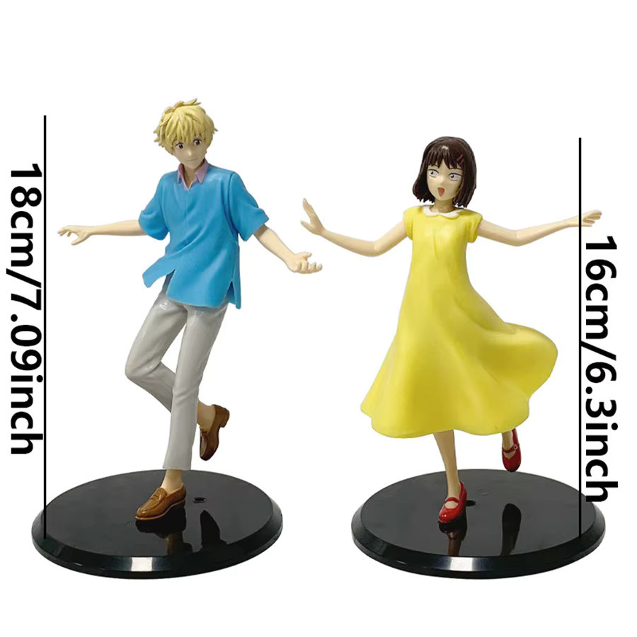 Bandai Skip To Loafer Shima Sousuke Iwakura Mitsumi, Action Figur, Kunststoff - Bild 2