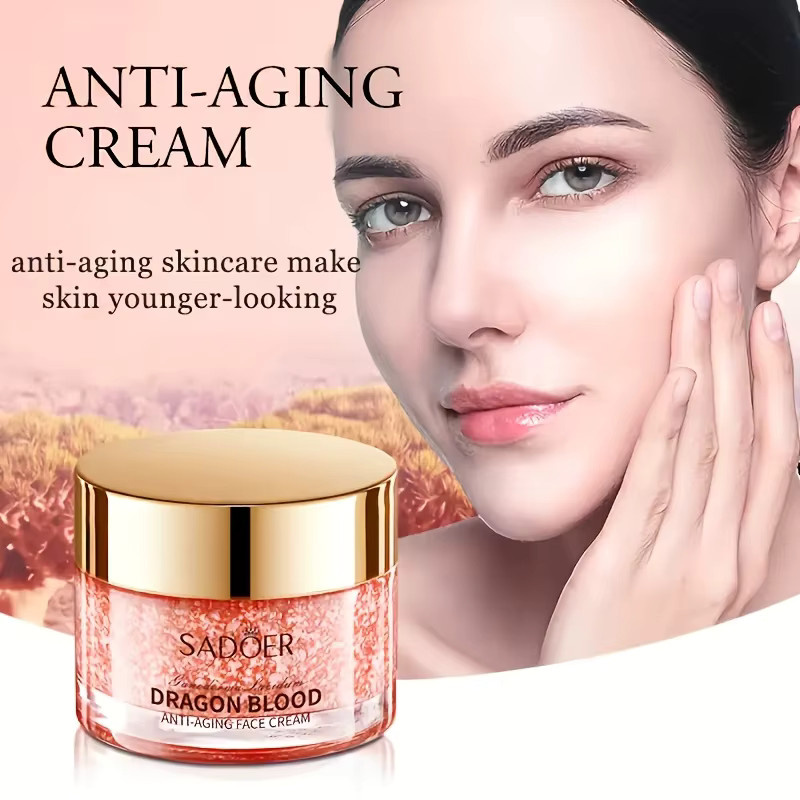 SADOER Drachenblutcreme, Gel-Gesichtscreme für trockene Haut, Unisex - Bild 3