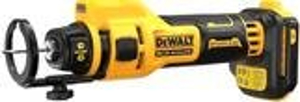 DeWalt Akku-Trockenbaufräse DCE555N-XJ 18V Gelb mit 26.000 min-1 Leerlaufdrehzahl und 1/4 Zoll Werkzeugaufnahme - Bild 2