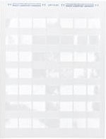 Brady LAT-18-361-1 Selbstlaminierendes Polyester-Kabelmarker Weiß/Transparent für Kabeldurchmesser 4,3 - 6,5 mm (1000 Stück) - Bild 1