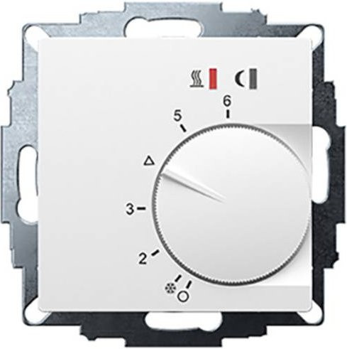 Eberle UTE 2800-L-RAL9016-M-55 Raumthermostat für Unterputz-Heizungen in Weiß - Bild 1