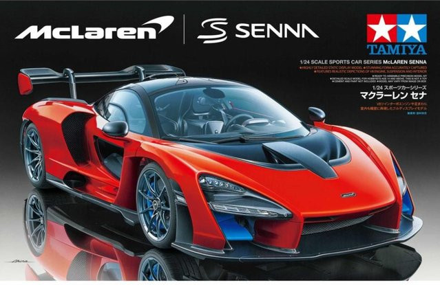 Tamiya McLaren Senna, Modellauto, 1:24, Rot - Bild 1