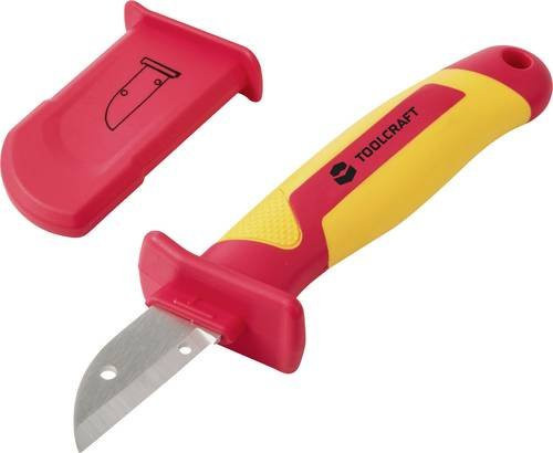 Toolcraft Kabelmesser TO-10787982 VDE DIN EN 60900 für Rundkabel in Rot - Bild 1