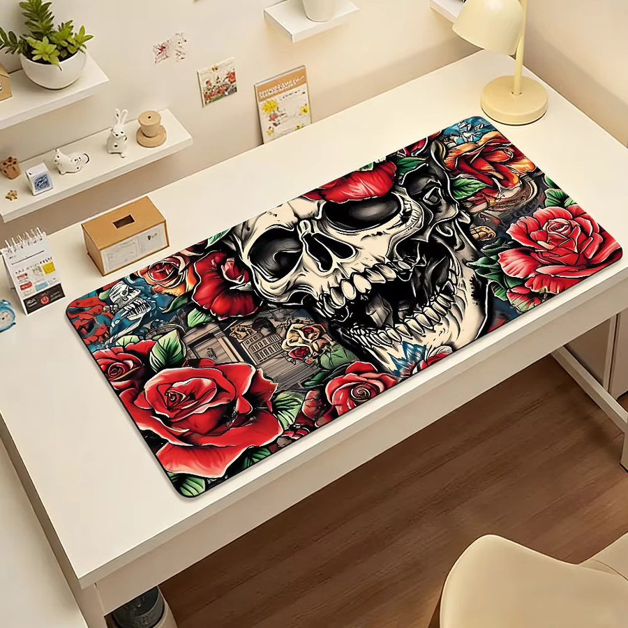 Ed Hardy Mauspad für Gamer und Computer in Multicolour, rutschfeste Schreibtischunterlage aus Gummi - Bild 6