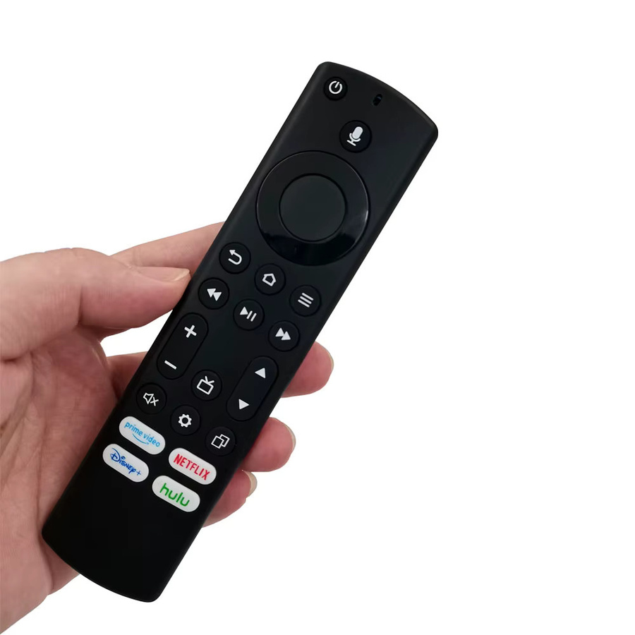 Universelle Smart-Sprachfernbedienung von JINXINGCHENG in Schwarz, kompatibel mit Toshiba, Insignia und Amazon Fire Fernsehern mit Quick-Access-Tastenkombinationen - Bild 2