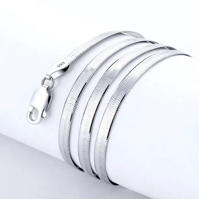URMYLADY Halskette, 925 Silber, 4 mm, Unisex - Bild 4