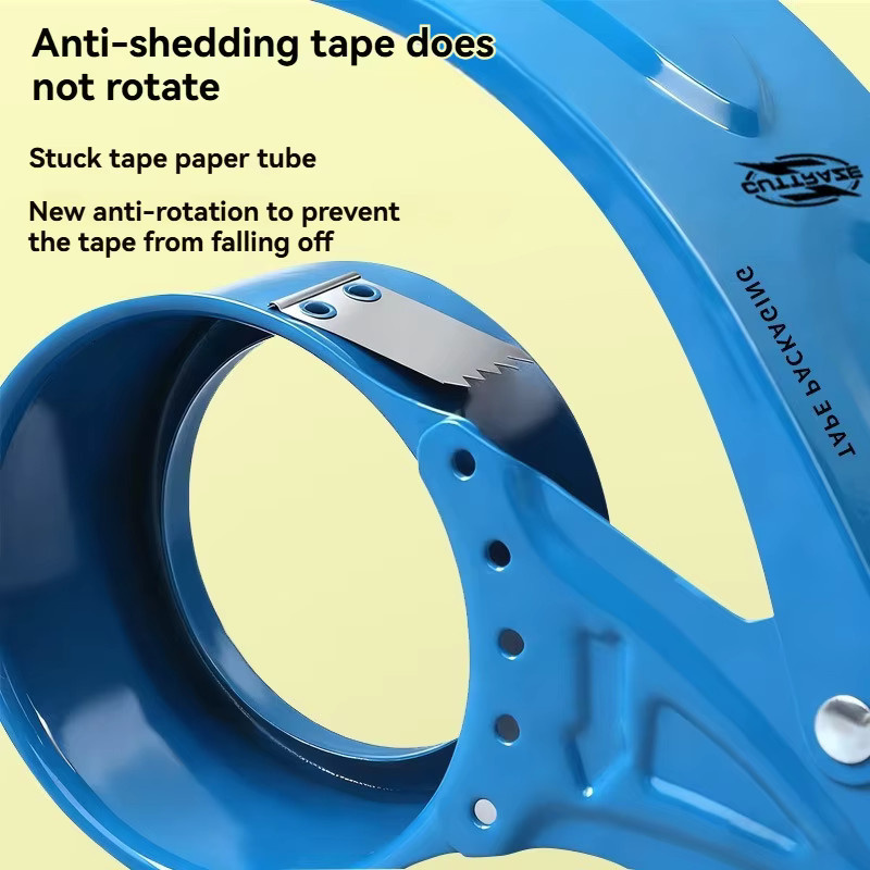 Praktischer Klebeband-Schneider von Rxpress Warehouse als transparenter Klebeband-Versiegler aus Metall und Kunststoff - Bild 3