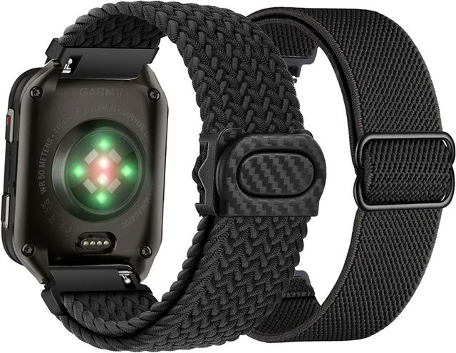 DAINU Uhrenarmband Nylon, Schwarz, Unisex - Bild 1
