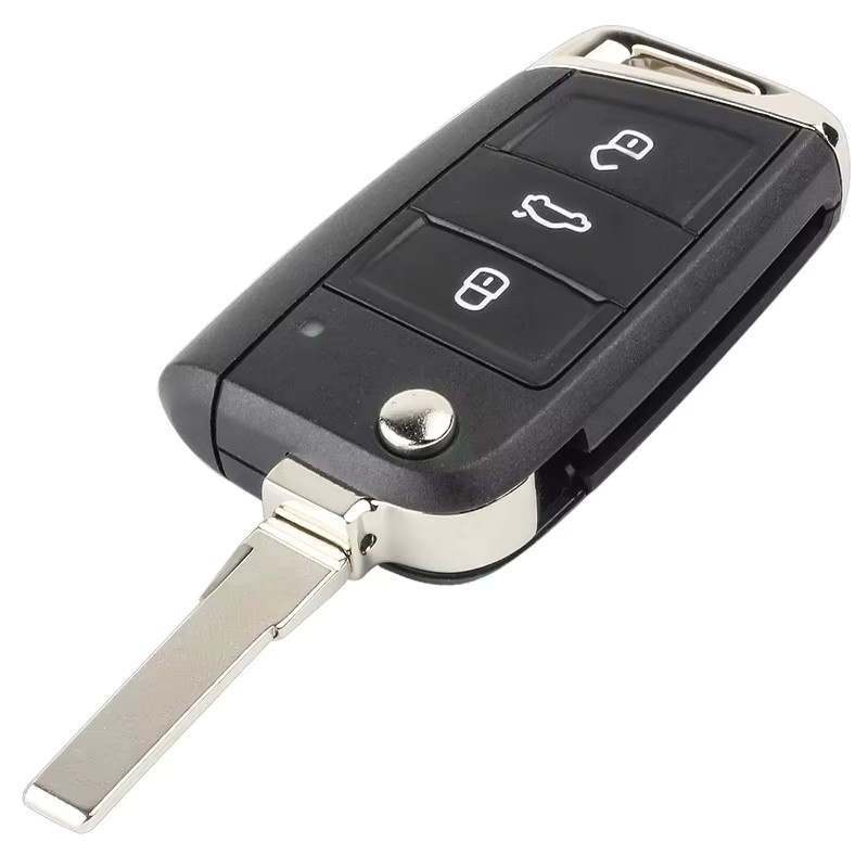 Original Volkswagen Keyless Go Smart Remote Key 5G6 959 752 BL Schwarz 434 MHz für Tayron, T-Roc und Tiguan - Bild 2