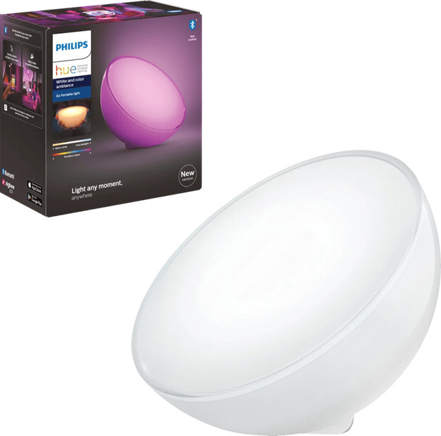 Philips Hue Go Tischleuchte White & Color in Weiß - Bild 1
