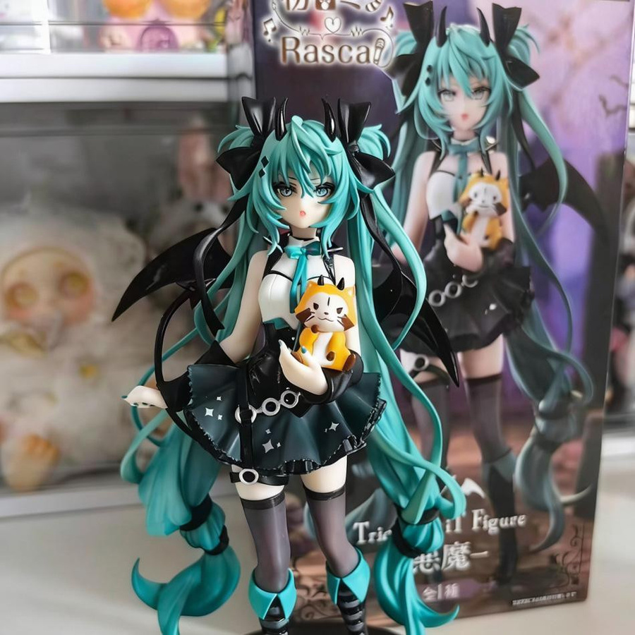 Yiran toy 1 Hatsune Miku Kleiner Teufel Waschbär Actionfigur PVC 19cm - Bild 5