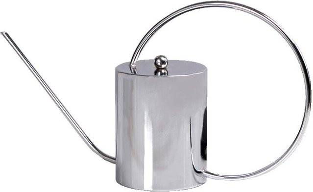 Moderne Kunst Dekoration Kessel Ornament aus Metall in Grau/Silber, Tischdekoration für Wohnzimmer und Ausstellungshallen, B/T/H: 25,0 x 12,0 x 1,0 cm - Bild 1