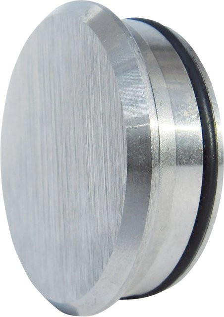 Endkappe für Handlauf von dieda aus Edelstahl V2A in Silber, Durchmesser: 40 mm - Bild 1