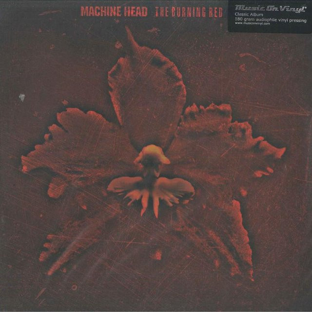 Machine Head – The Burning Red LP Schallplatte von Roadrunner Records in Braun und Rot - Bild 1