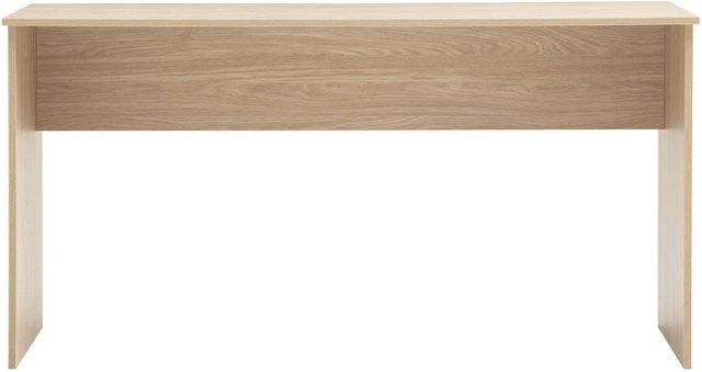 Schildmeyer Schreibtisch Arezzo in Eiche mit Chevron-Dekor, B/T/H: 144 x 73,6 x 65 cm - Bild 1