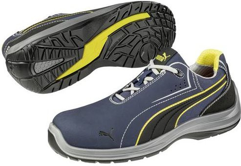 Puma Safety Sicherheitsschuh Touring Blue Low SB E WRU in Blau, Schwarz und Gelb, Größe 39 - Bild 1