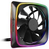 Sharkoon RGB SHARK Lights Gehäuselüfter in Schwarz Multicolour - Bild 1