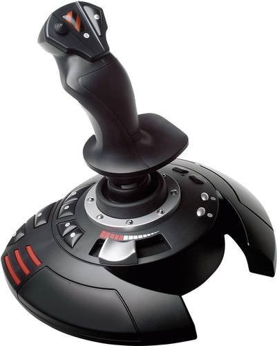 Thrustmaster T-Flight Stick X Flugsimulator-Joystick für PC und PlayStation 3, Schwarz - Bild 1
