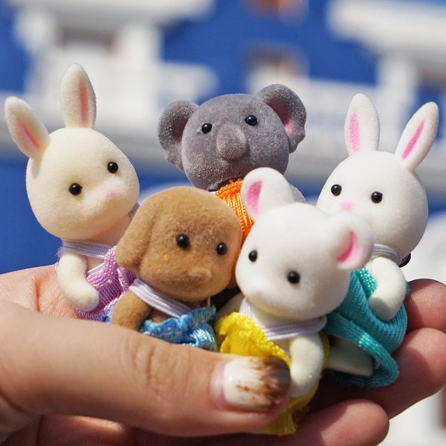 MSFTOYS Wald Tier Familie Figuren, Bunt / Mehrfarbig, Set / Bundle - Bild 1