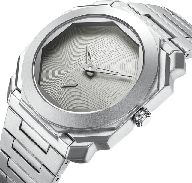 ZBJP Armbanduhr Edelstahl, Quarz, Eckig, Schwarz, Herren - Bild 1