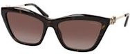 Guess GU 00199 Sonnenbrille Cat Eye, braun, Vollrand, Damen - Bild 1