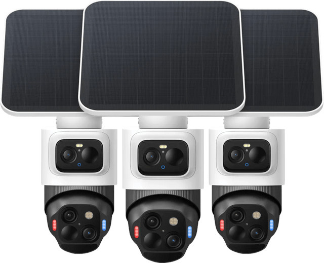 eufyCam S4 3er-Pack Wi-Fi Überwachungskameras in Weiß - Bild 1