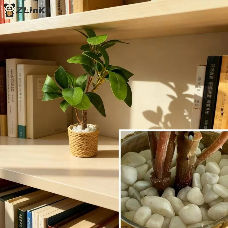 MYPANDA Grüne Pflanzen im Topf, Modell für Puppenhaus, Maßstab 1:6, 1-teiliges Set - Bild 2