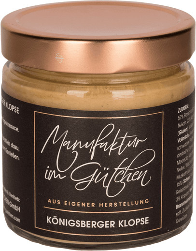 Manufaktur im Gütchen Königsberger Klopse 350 g - Bild 1