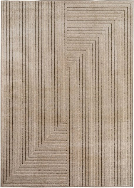 Ayyildiz Kurzflorteppich Nova In- und Outdoor-Teppich Boho Beige B: 80 cm, L: 250 cm - Bild 1