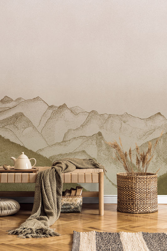 Tenue de Ville Wandbild Agora Dawn im abstrakten orientalischen Design - Bild 2