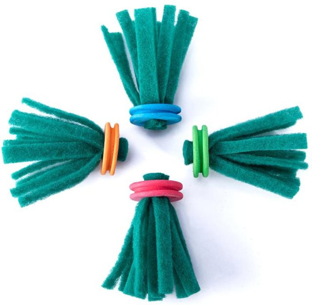 eelhoe Fischzucht-Schieferplatten 10 Stück, grüne Steinplatten für die Fischpflege - Bild 1