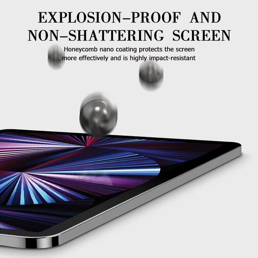 3er-Pack Gehärtete Glas Displayschutzfolie für Xiaomi Pad 6S Pro, Redmi Pad SE 8.7 und Pad Pro 12.1 in Transparent - Bild 6
