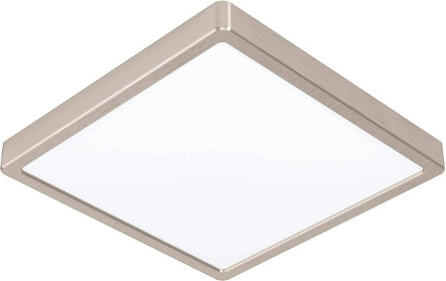 Eglo LED Aufbauleuchte Fueva Weiß-Nickel matt quadratisch 20,5 W - Bild 1