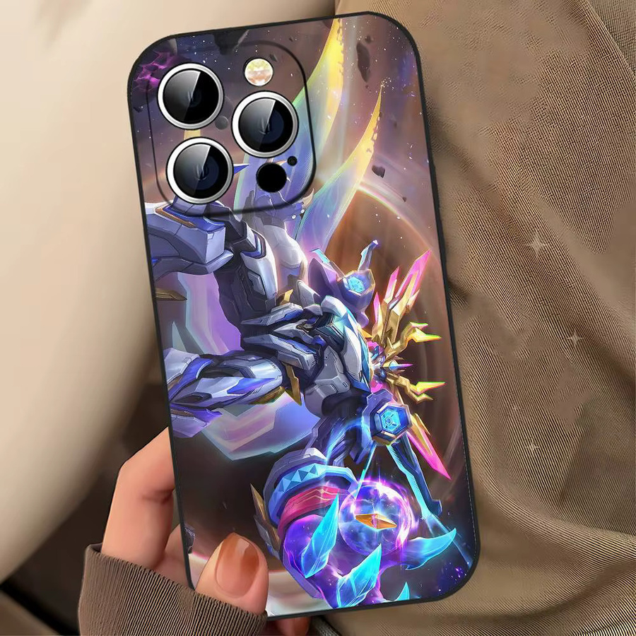 Anime B-BEYBLADE Handyhülle in Schwarz passend für iPhone 17, 16, 15, 14, 13, 11 Pro Max, Plus, X, XR, XS Max und 13 Mini - Bild 4