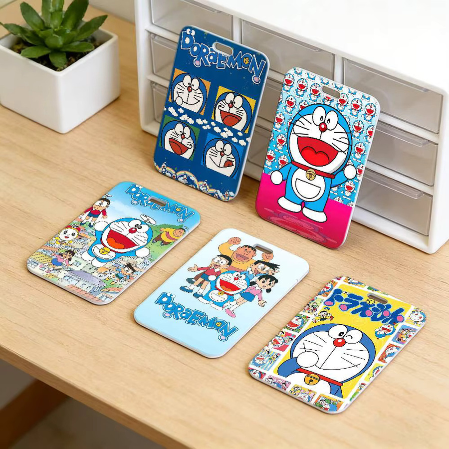 D-Doraemon Multifunktionales Arbeits-Lanyard mit Ausweishülle und langlebigem Halsriemen aus Kunststoff - Bild 2
