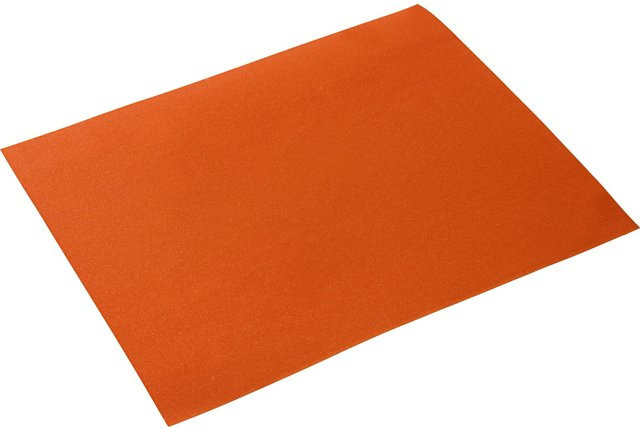 LUX-TOOLS Universal-Schleifpapier für Handarbeit, Körnung K180, Orange - Bild 1