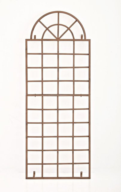 TpfGarden Rankgitter Vivum aus Metall in Antik Braun, Höhe: 180 cm, Breite: 70 cm - Bild 1