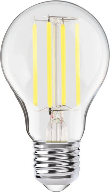 Eglo LED Leuchtmittel E27 Glühbirne in Glashülle, 3,8 W, warmweiß, transparent - Bild 1