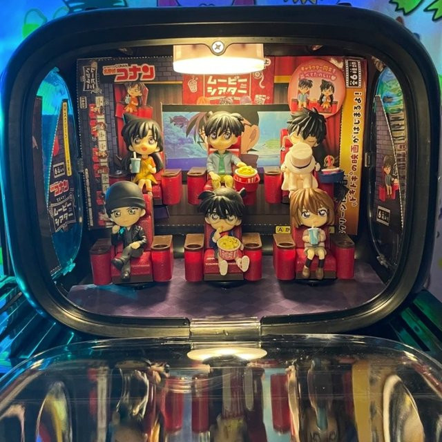 Re-ment Detective Conan Cinema Scene Series 01 Blind Box Actionfiguren in Mehrfarbig - Bild 1