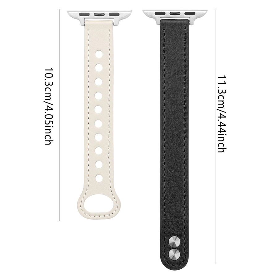 Lederarmband für Apple Watch, Leder, Unisex - Bild 1