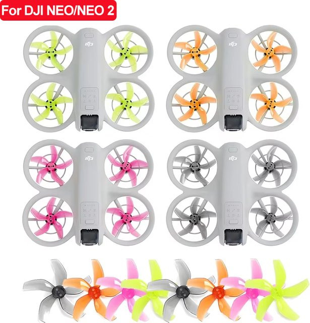 DJI NEO Propeller Set mit Schraubendrehern als Ersatzteil-Zubehör in Multicolor - Bild 1