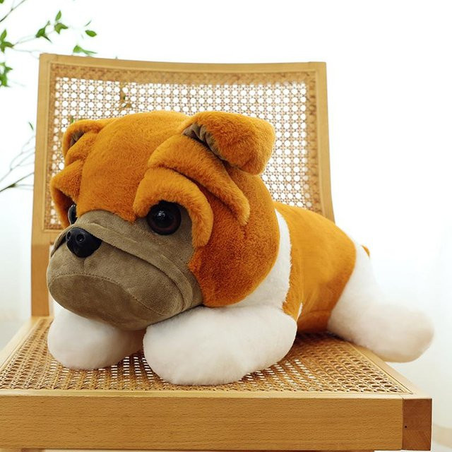 Französische Bulldogge, Plüschtier, orange, ab 14 Jahren - Bild 1