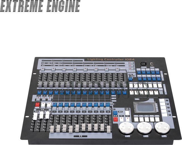 POLET 1024 DMX-Konsole DJ-Controller für Moving Heads und Par Lights in Schwarz - Bild 1