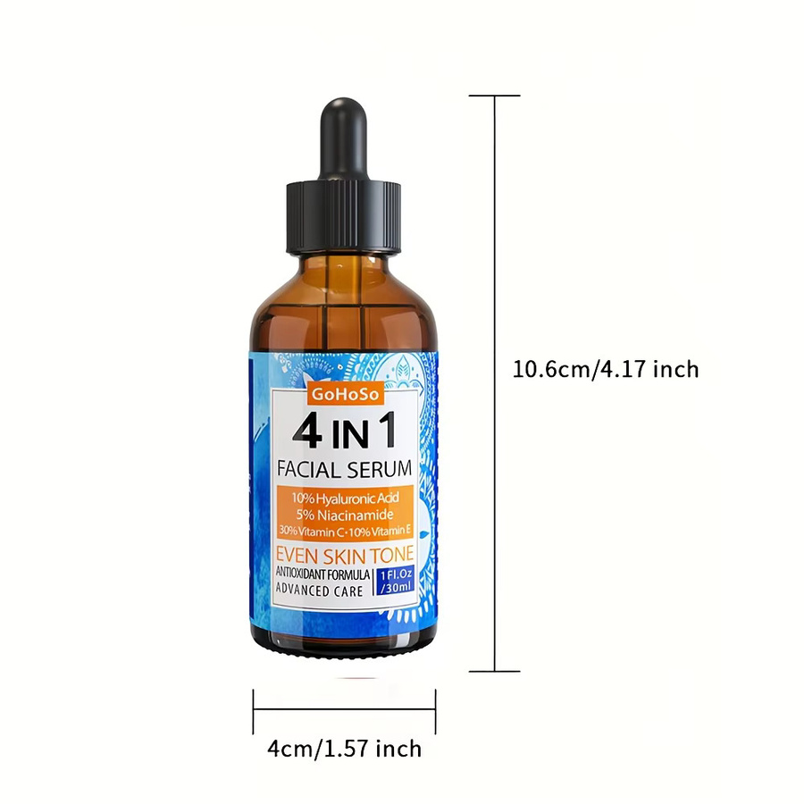 ENVISHA Gesicht Serum, Hyaluronsäure, Niacinamid, Vitamin C, Unisex - Bild 3