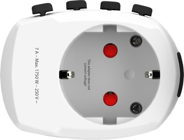 Skross Reiseadapter Pro World 7A für über 220 Länder - Bild 2
